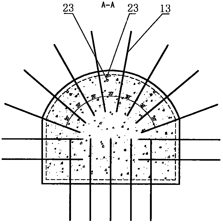 A kind of tunnel sealing facility and sealing method thereof