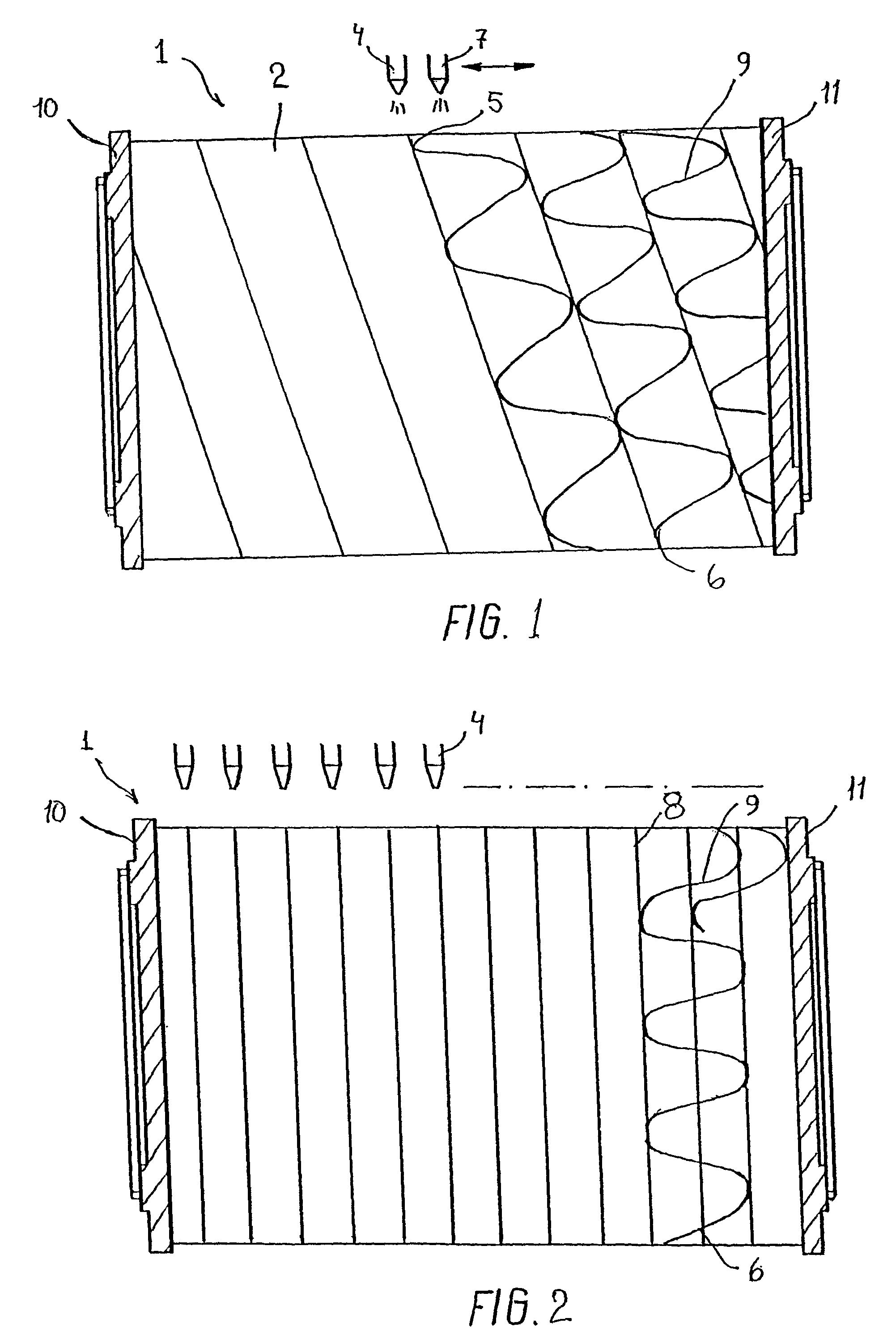 Method of manufacturing a filter element