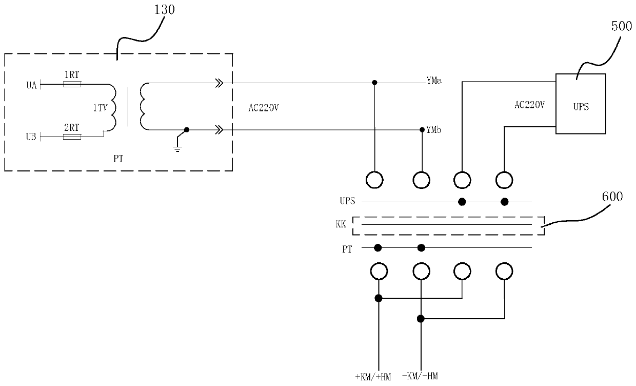 Power supply support system of high-voltage switch cabinet