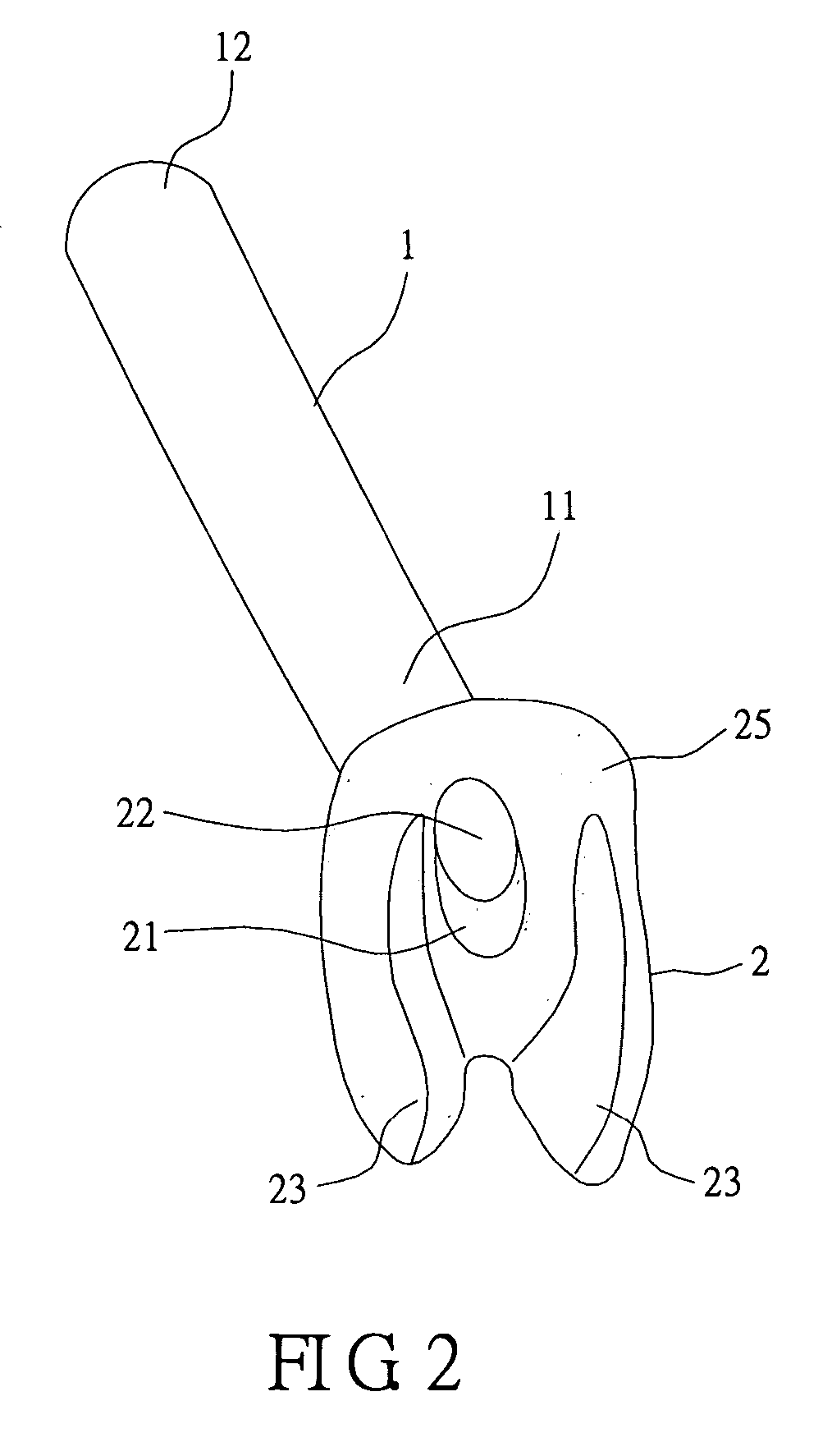 Anatomically hypopharyngeal mask