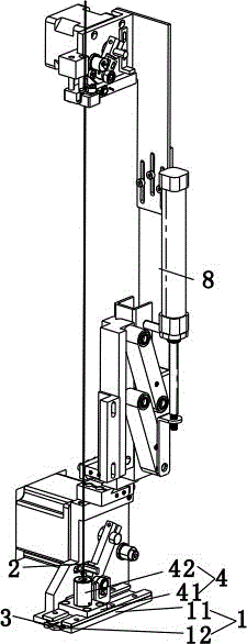 Embroidery bead feeding device and embroidery machine using the device