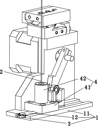 Embroidery bead feeding device and embroidery machine using the device