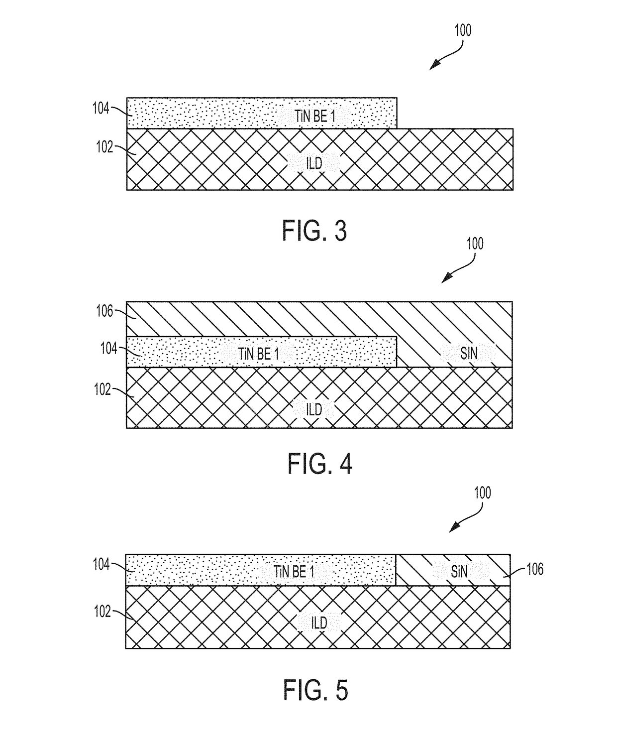 Stacked planar capacitors with scaled EOT