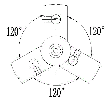 Planetary gear spherical surface measuring device