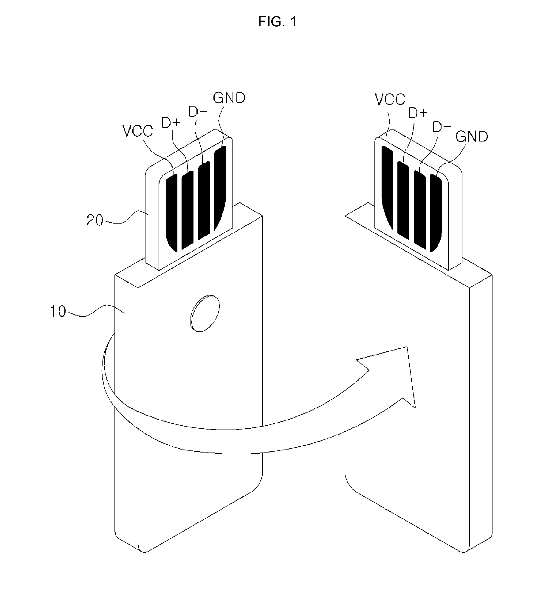 Bidirectional plug having short circuit prevention circuit