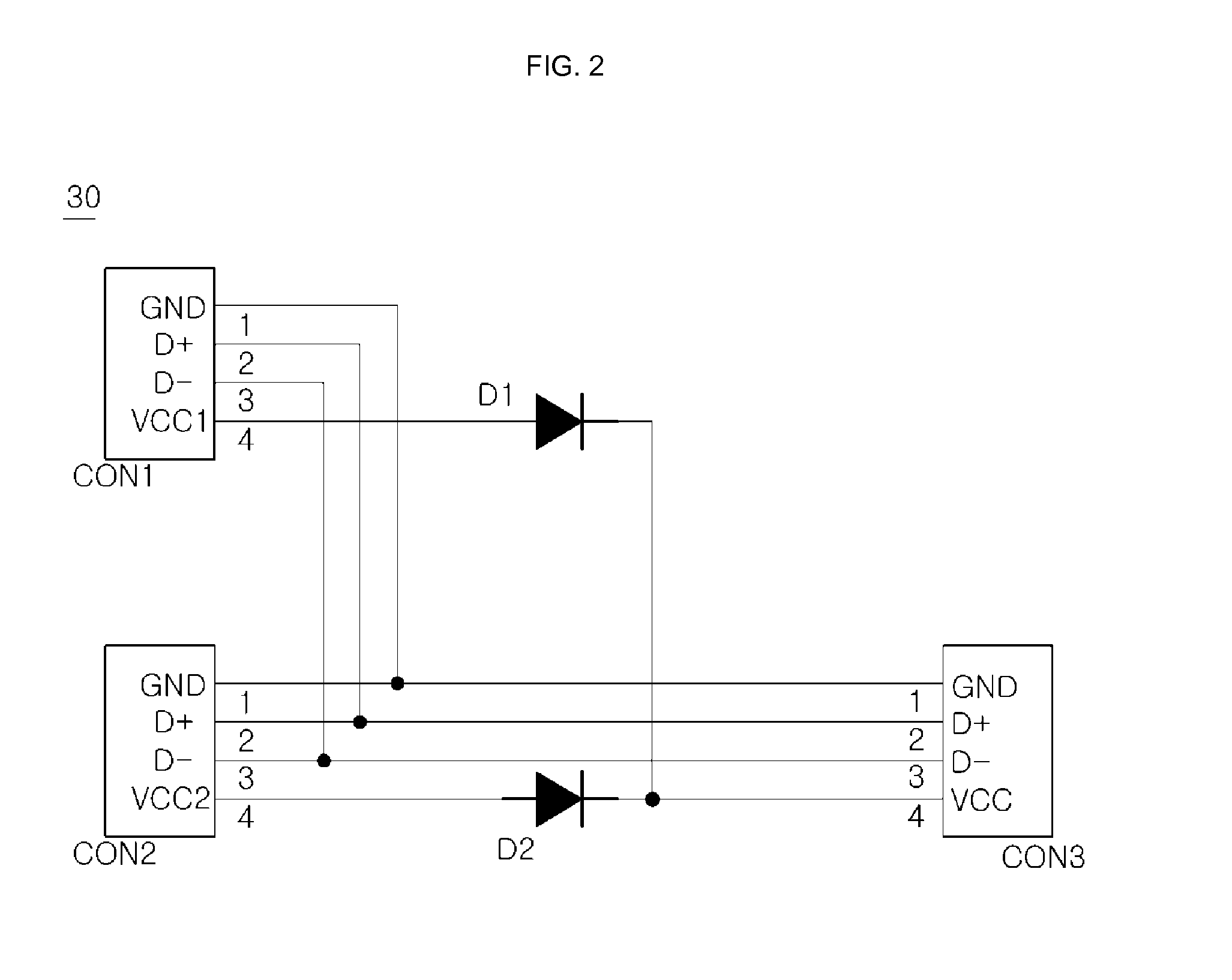 Bidirectional plug having short circuit prevention circuit