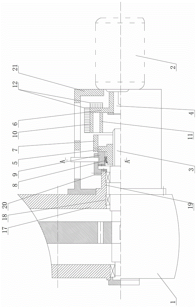 A speed reducer