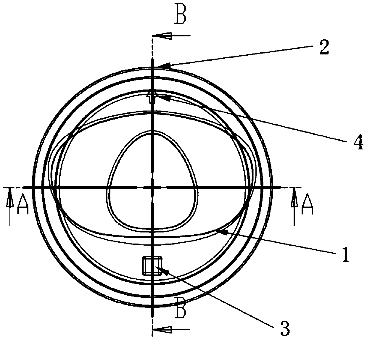 LED module lens