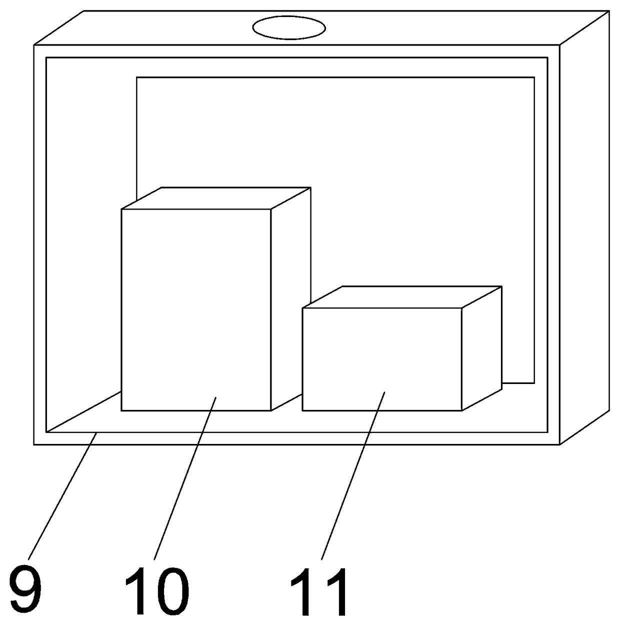 Forest hydrological regulation monitoring device