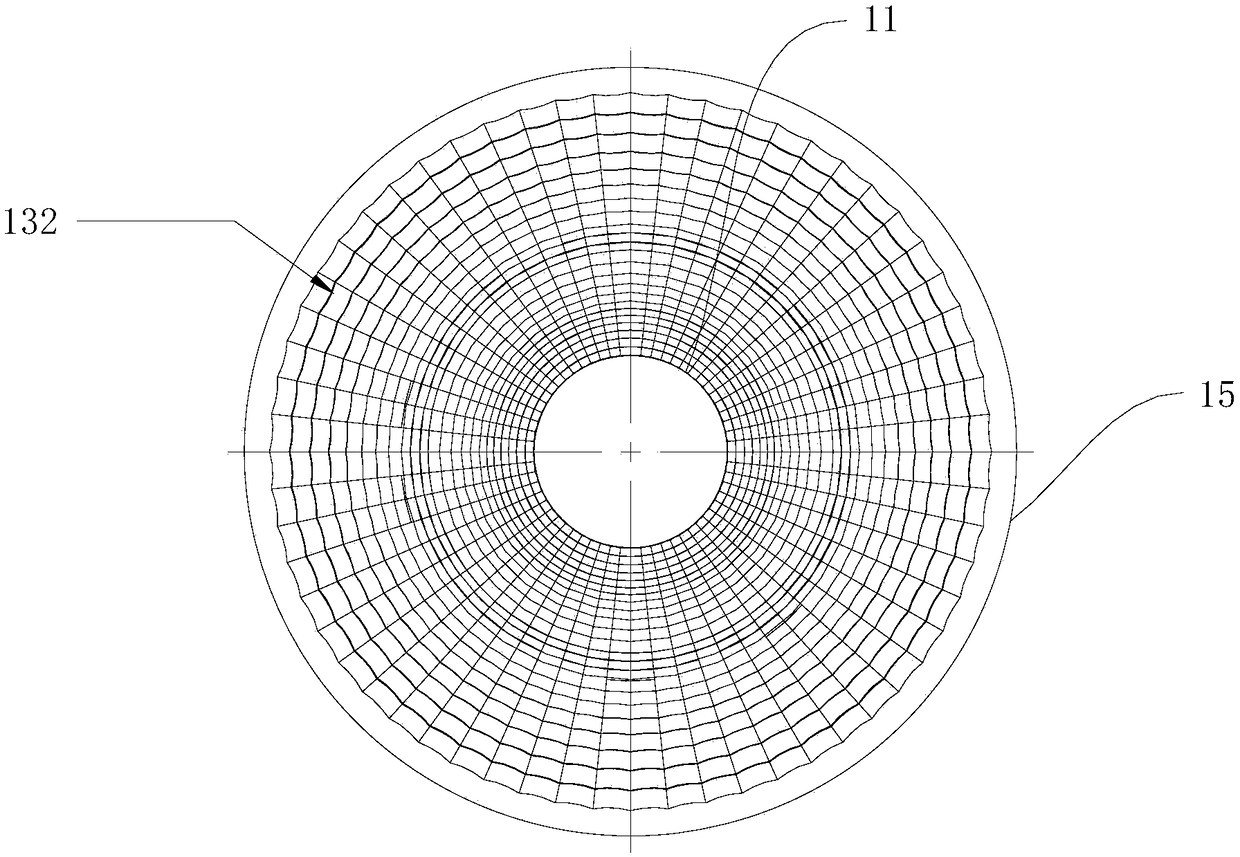 No-secondary light spot LED reflector