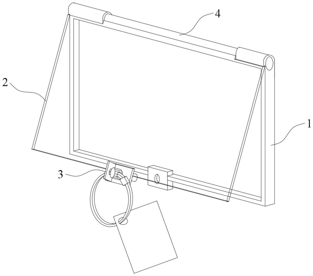 Safety ring mounting device