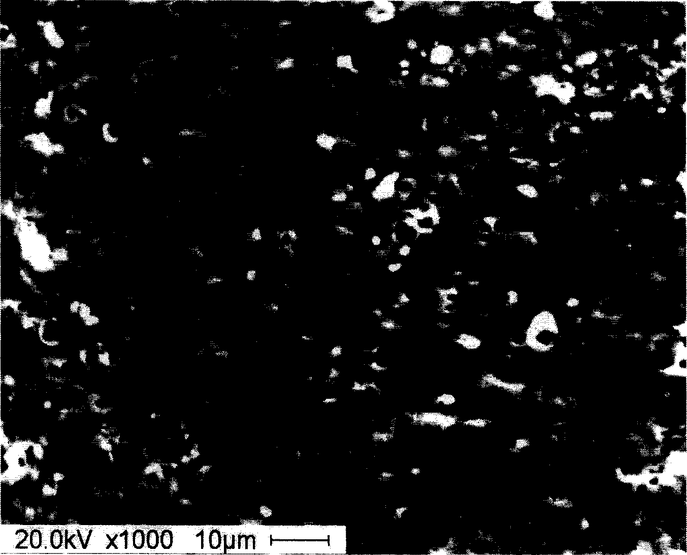 Material for oxygen sensor, preparation method thereof and engine oxygen sensor