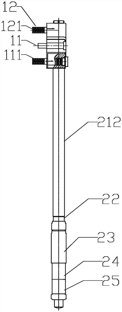 Multi-stage anti-blocking non-return high-regulation-ratio high-atomization double-medium long-acting nozzle