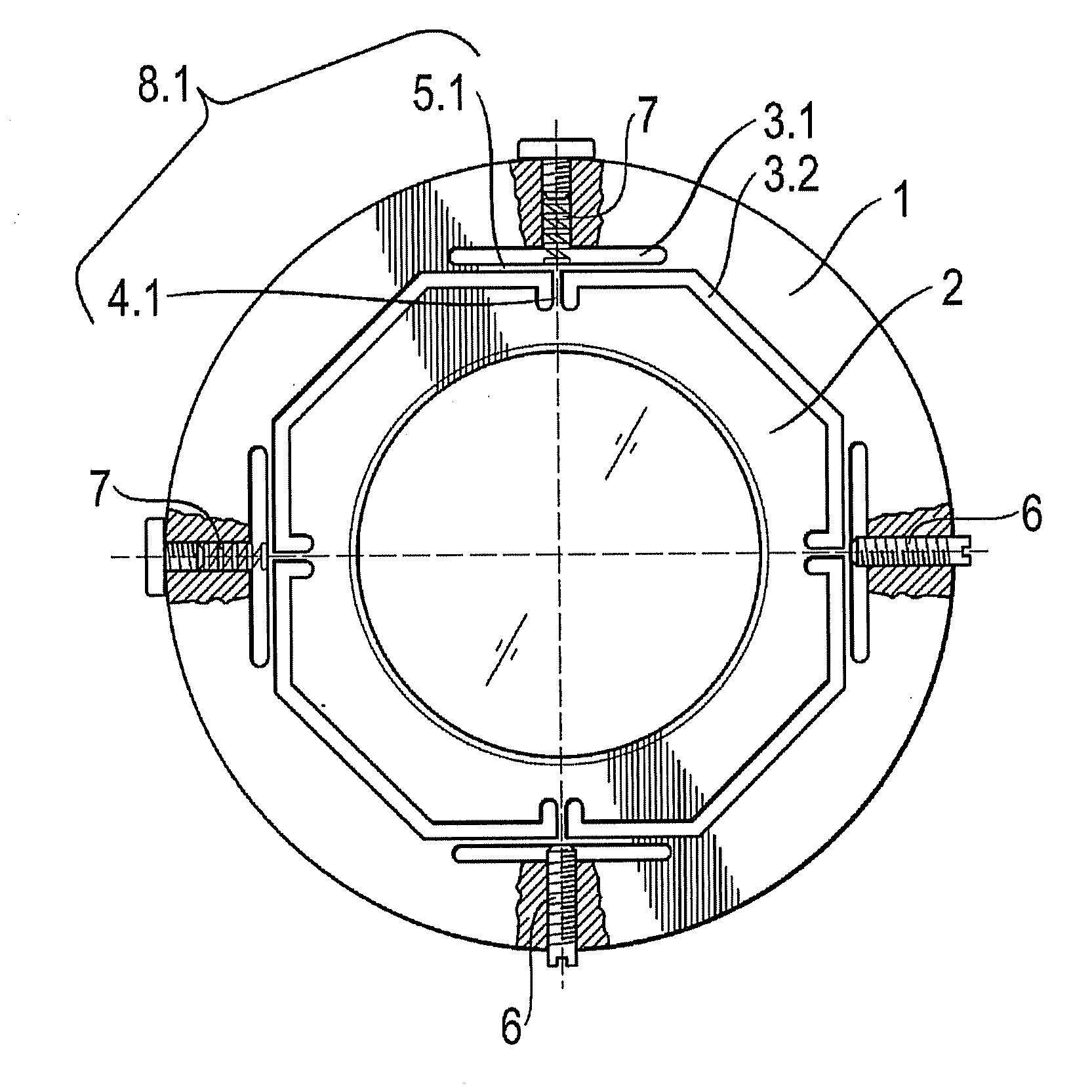 Monolithic optical mount