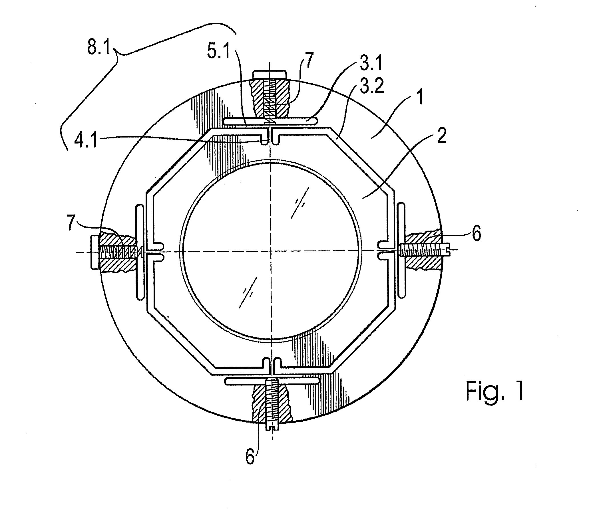 Monolithic optical mount