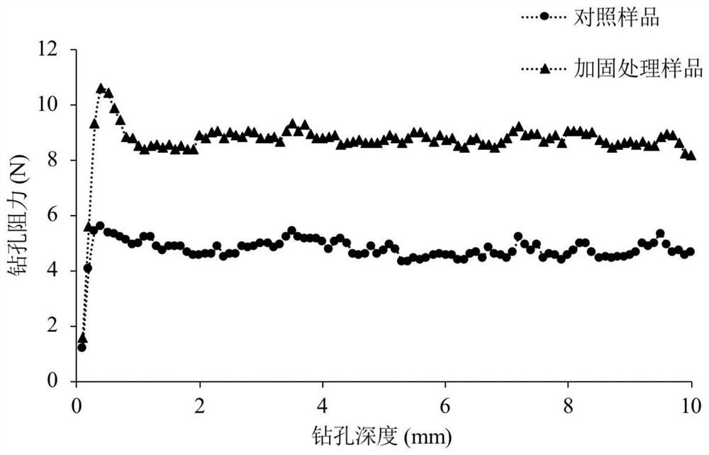 A method for strengthening and protecting open-air masonry cultural relics based on nanocomposite materials