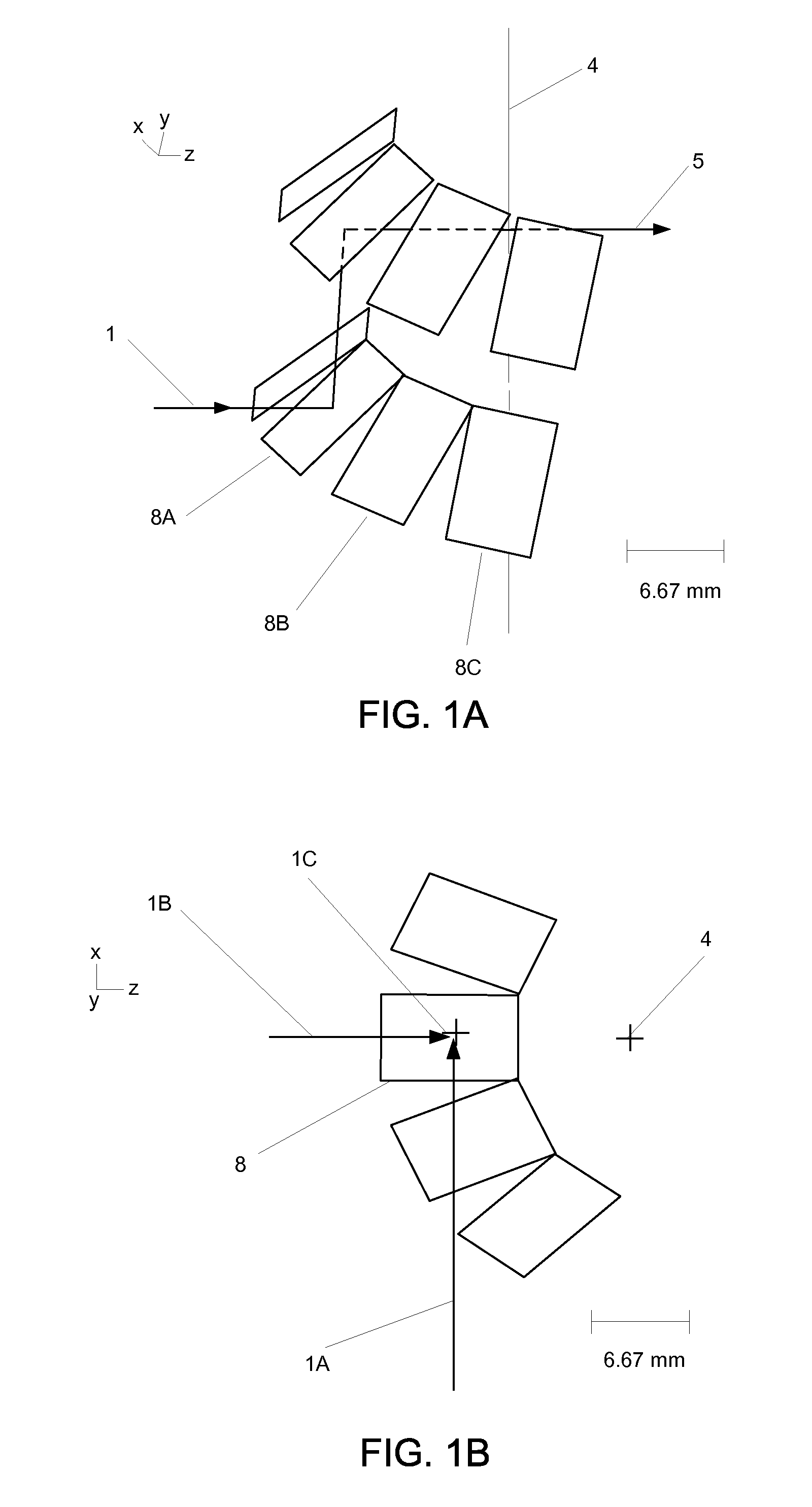 Optical pattern generator using a single rotating optical component with ray-symmetry-induced image stability