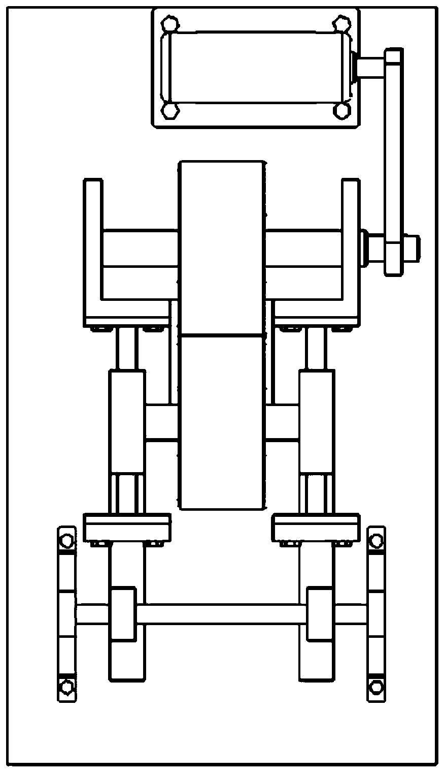 Cable construction climbing device for high ladder