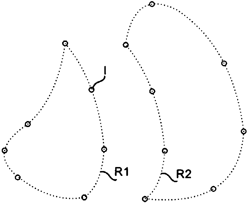 Intelligent image splicing algorithm fusing shape characteristic with color, and system thereof