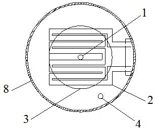 Method for degrading phenol-containing wastewater through modified TiO2 catalyst in rotating disk reactor