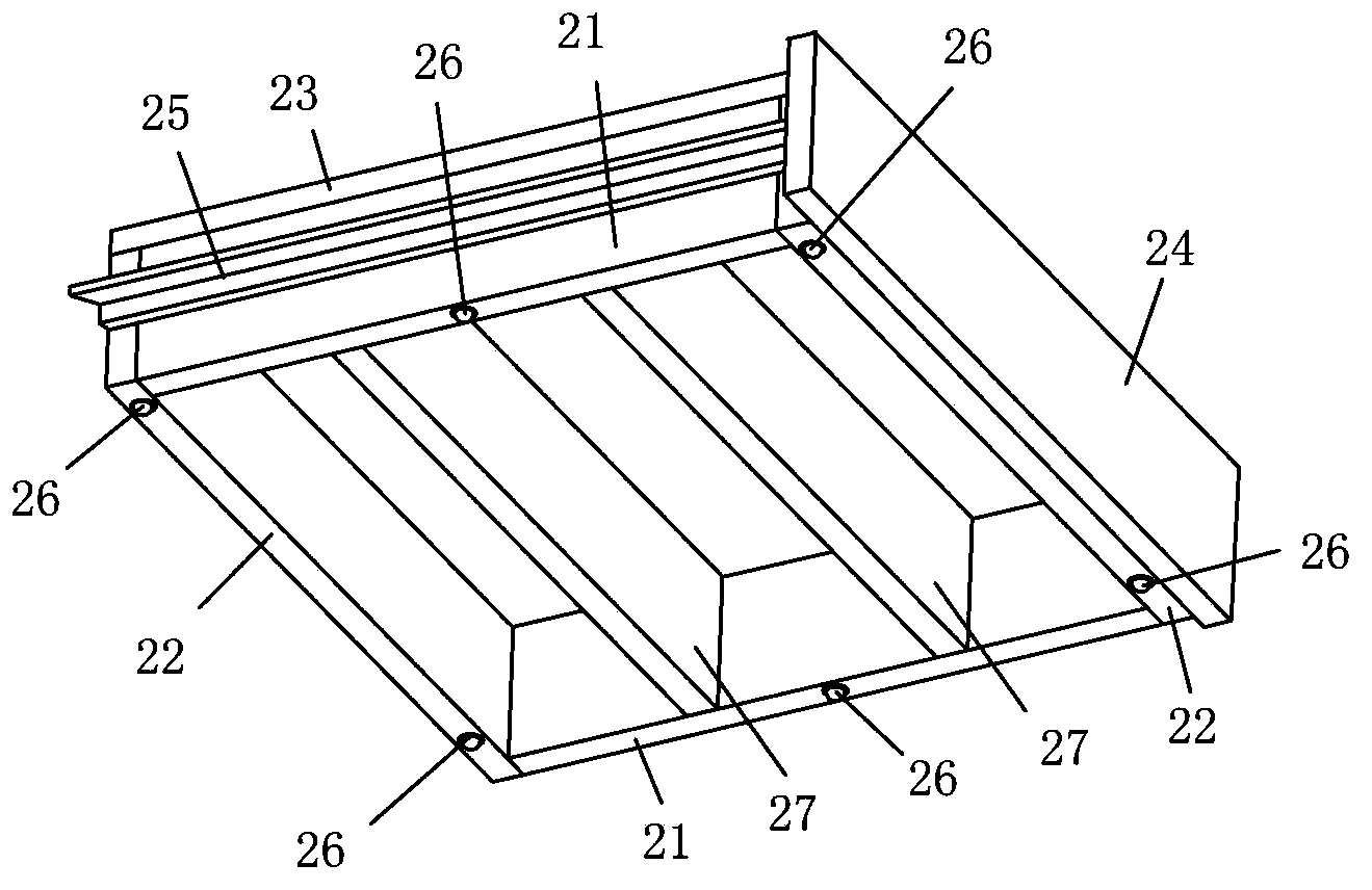 Bottom stand for kitchen cabinets