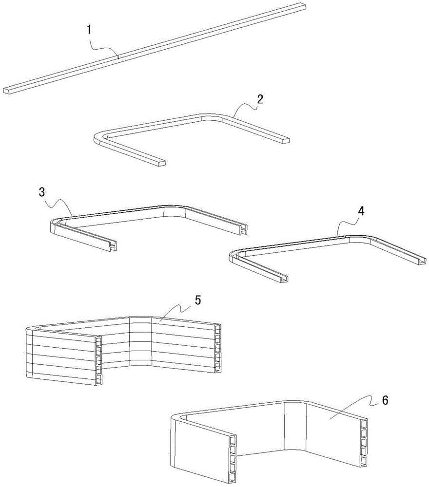 Composite manufacturing technique for isothermal forward and reverse combined extrusion and vacuum diffusion welding of blanket first wall