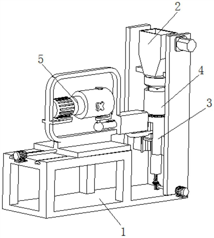 Powder spraying system for special ceramic production and powder spraying process thereof