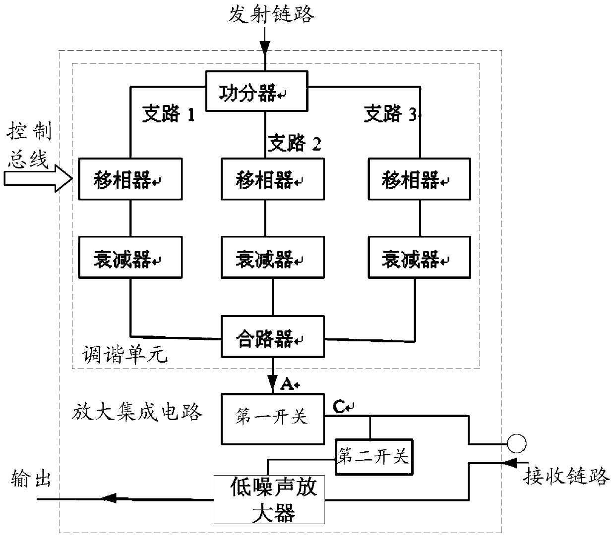 amplifying integrated circuit