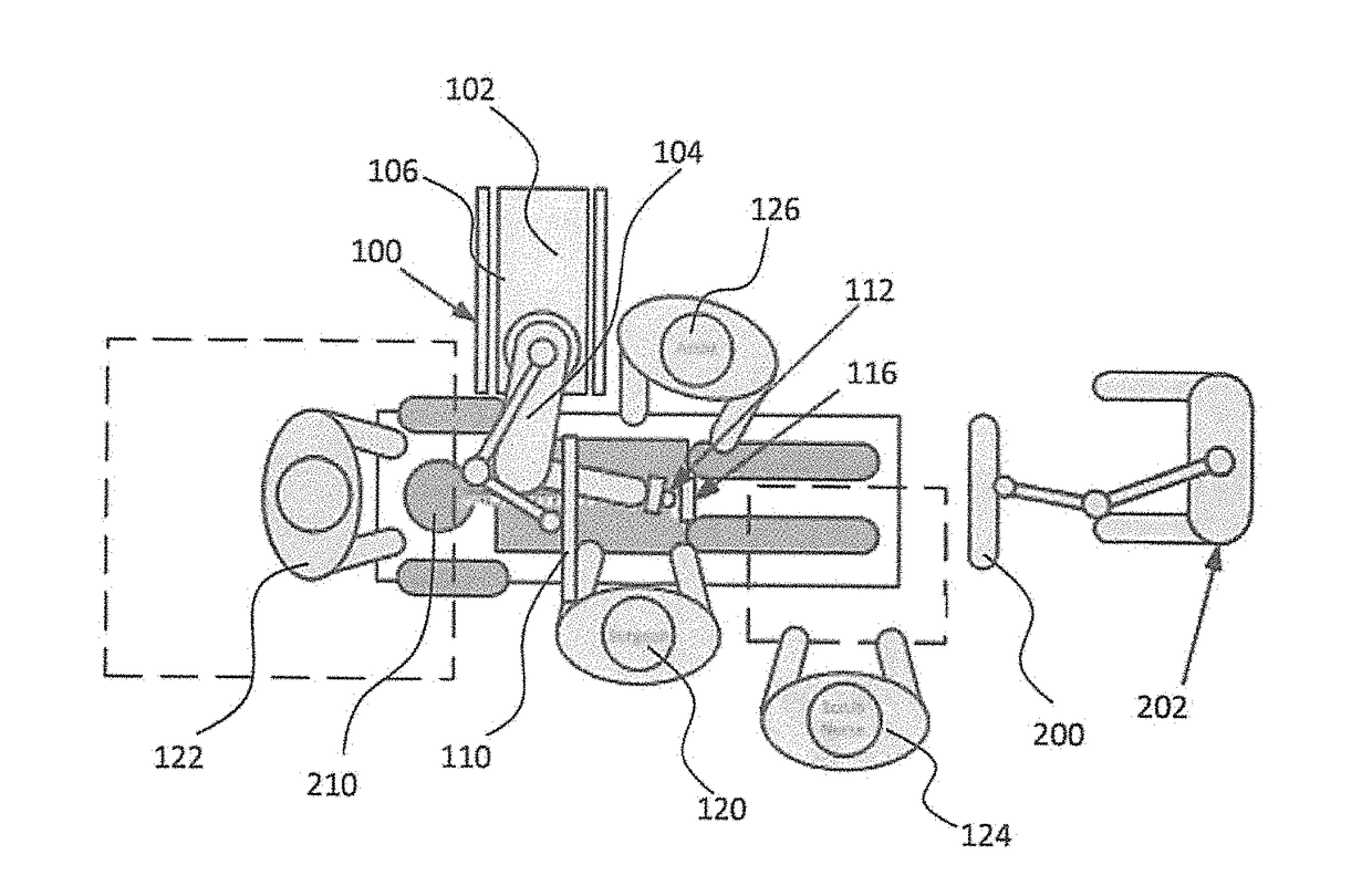 System and method for a surveillance marker in robotic-assisted surgery