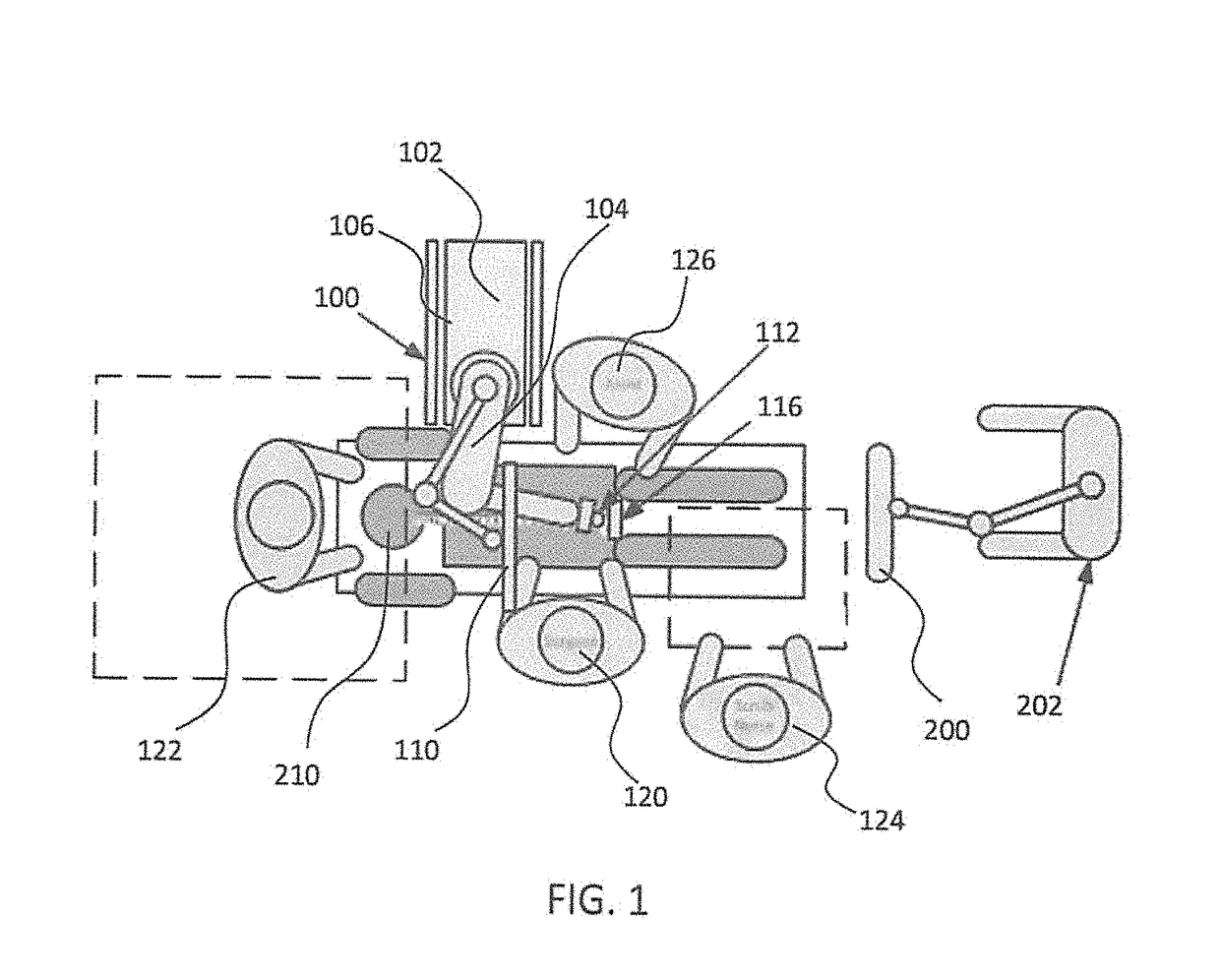 System and method for a surveillance marker in robotic-assisted surgery