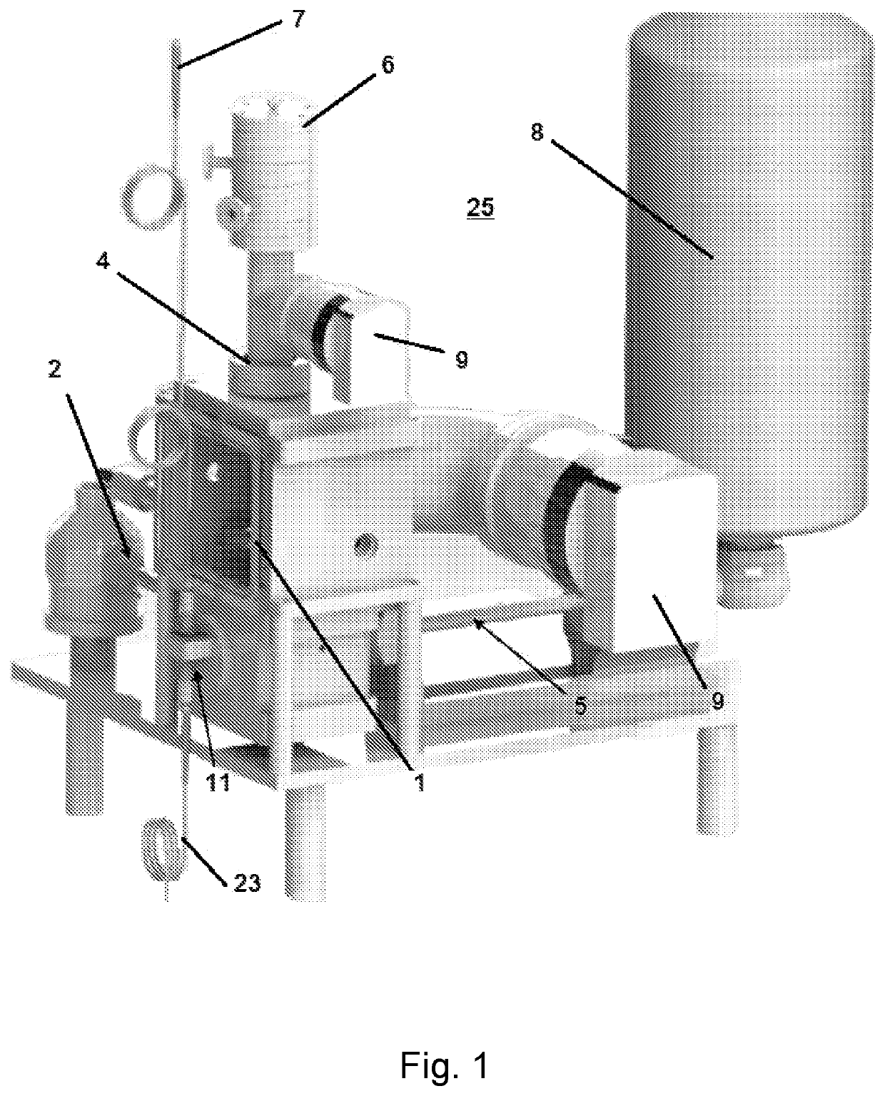 Gas phase sample preparation for cryo-electron microscopy