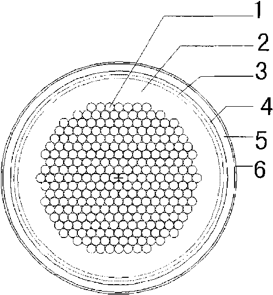 Bridge sling wire sealing protection structure and protection method