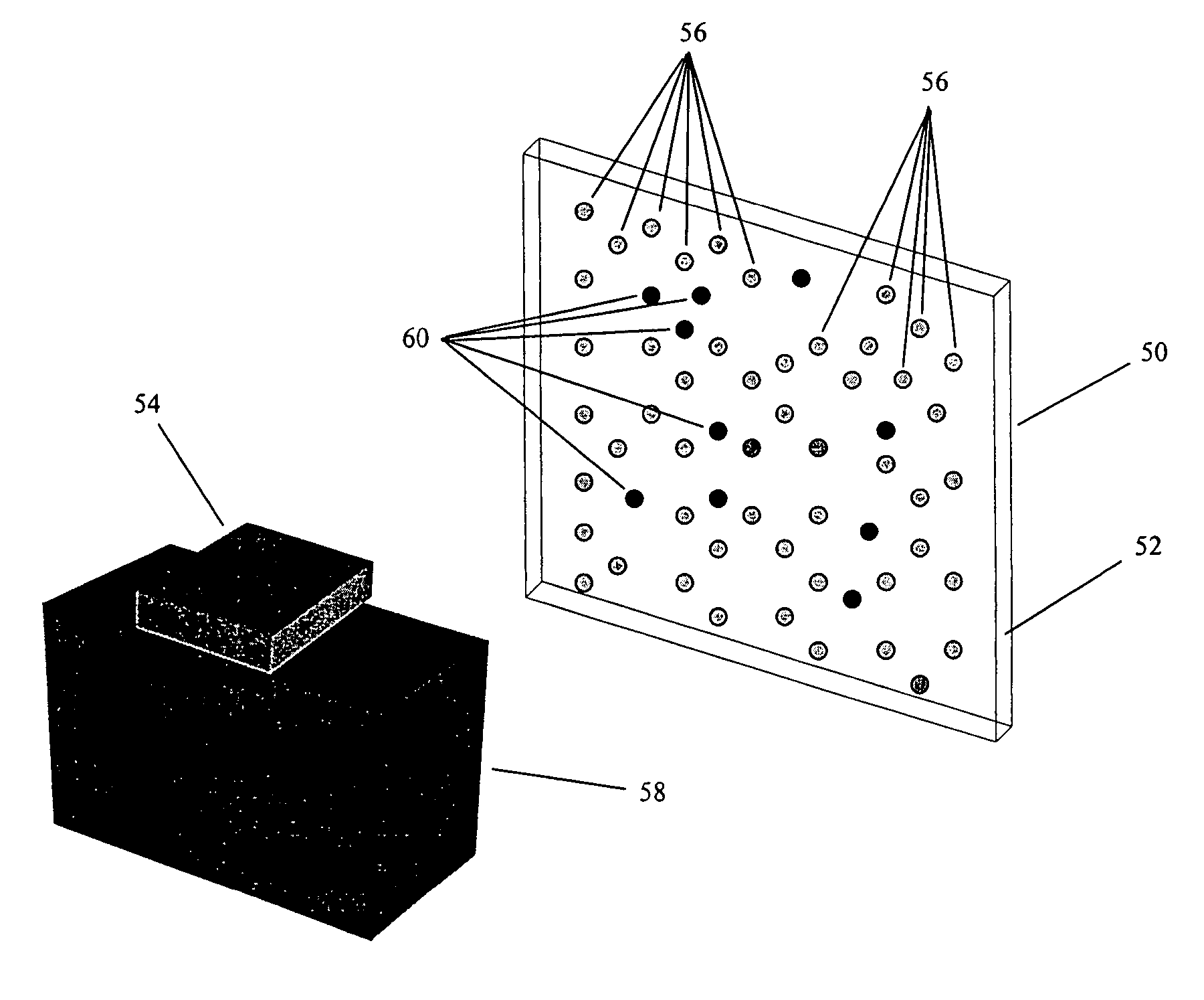 Embedded information carrier for optical data