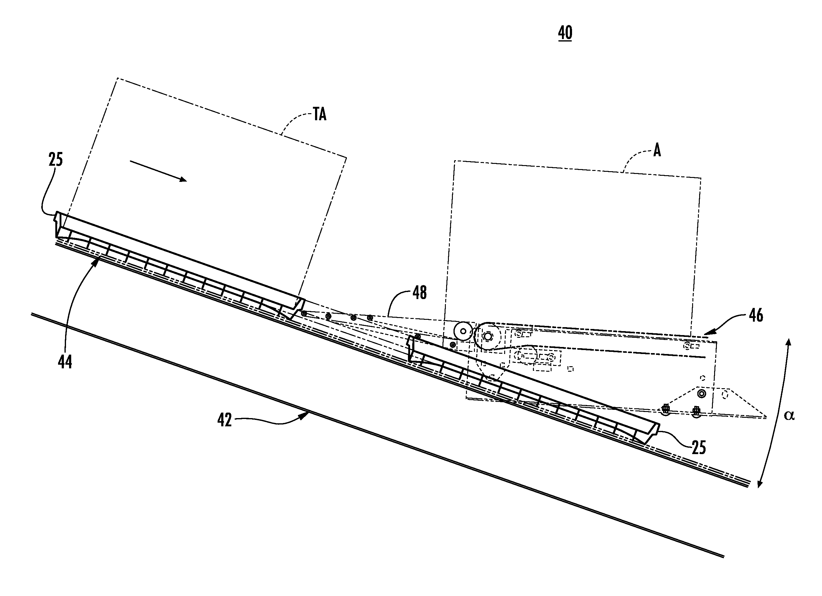 Article tray and handling of articles with the tray