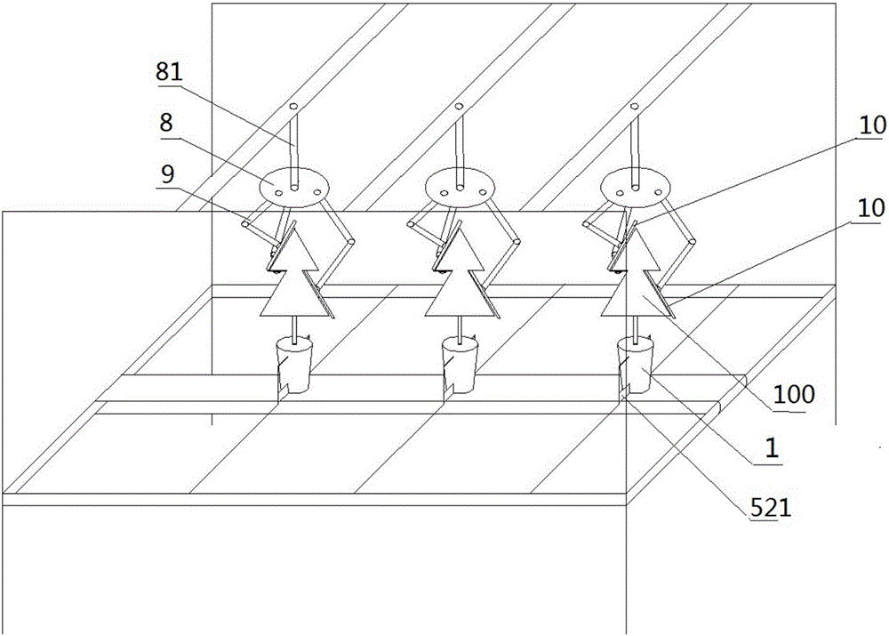 Mechanized three-dimensional trimming seedbed and trimming method