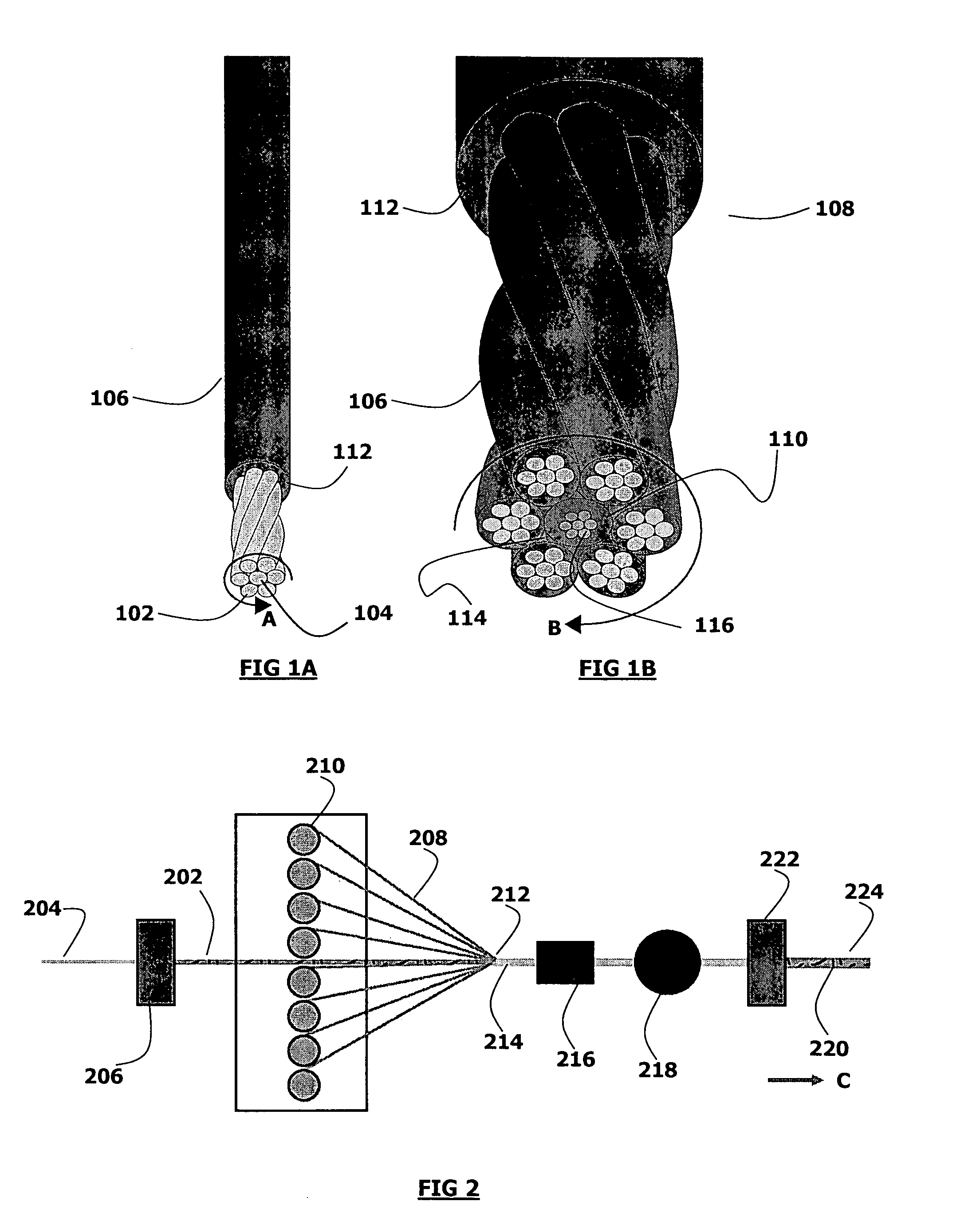 Electrical cables with stranded wire strength members