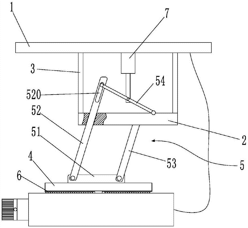 Adjustable supporting seat for surveillance camera