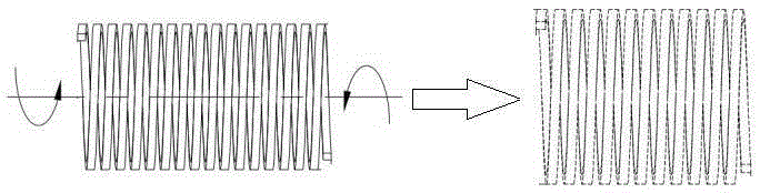 Flexible clutch and circuit breaker spring operating mechanism using same