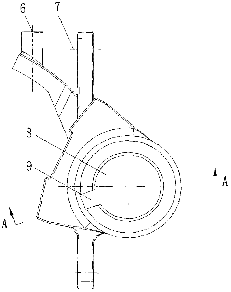 Double-acting bicycle disk brake device