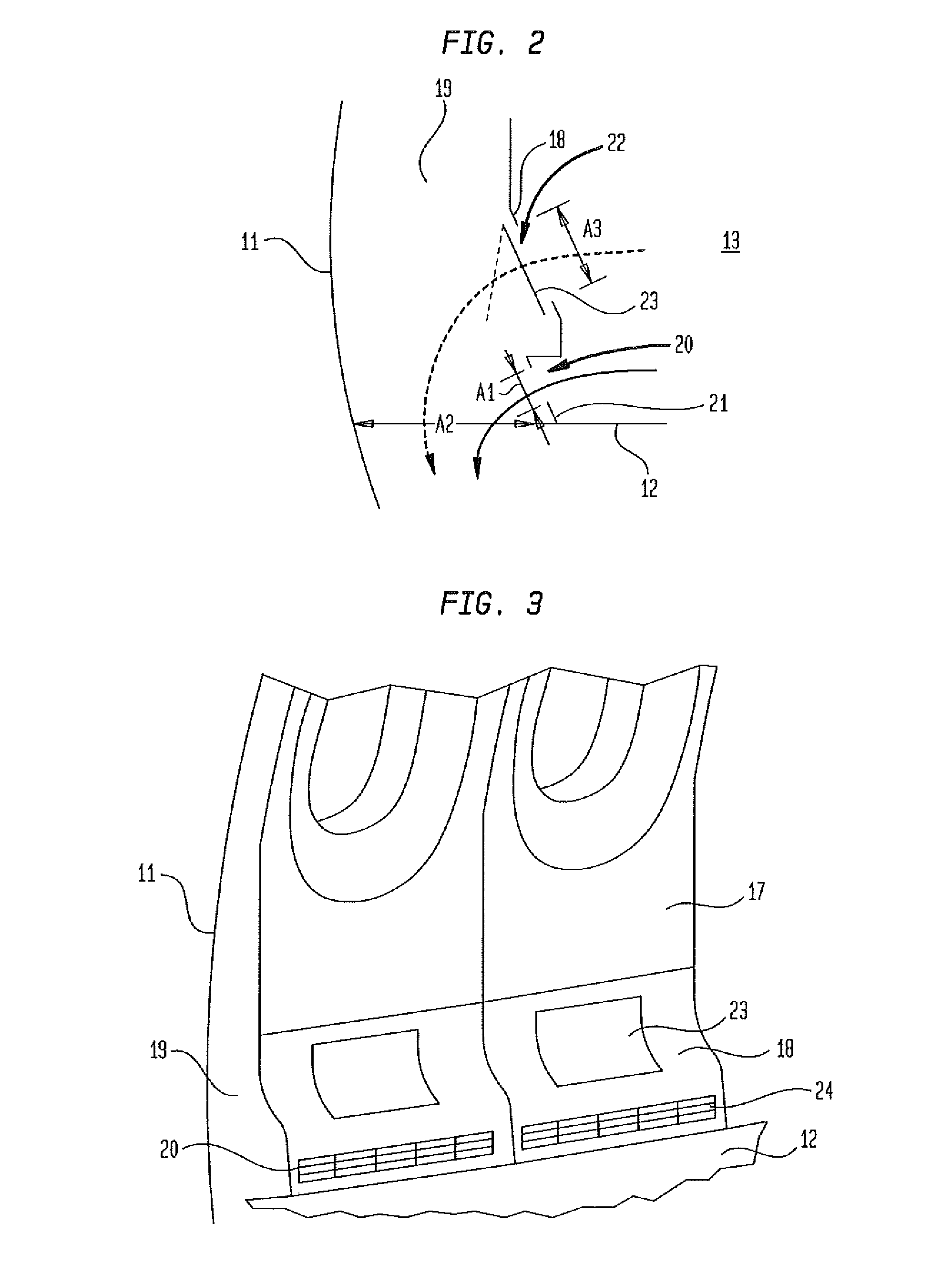 Decompression device for an aircraft