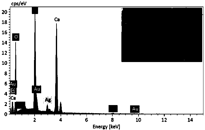 Preparation method of antibacterial silver-doped hydroxyapatite microspheres