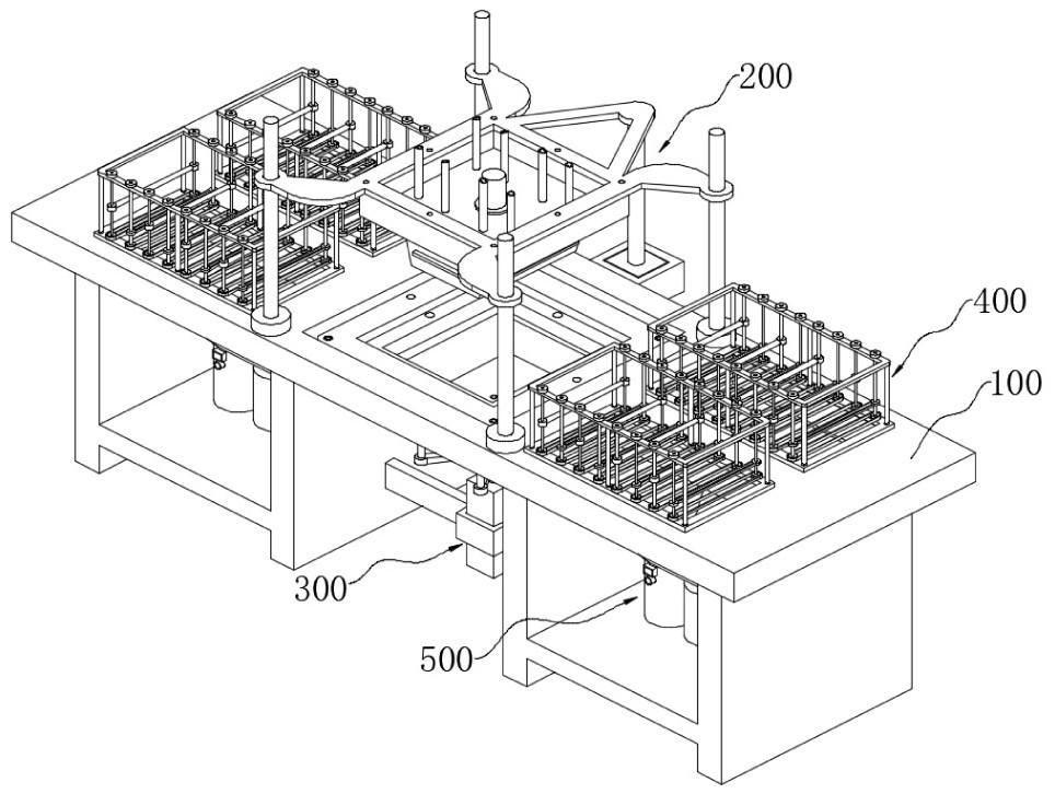 Forming and storing process of ACM material feeding disc