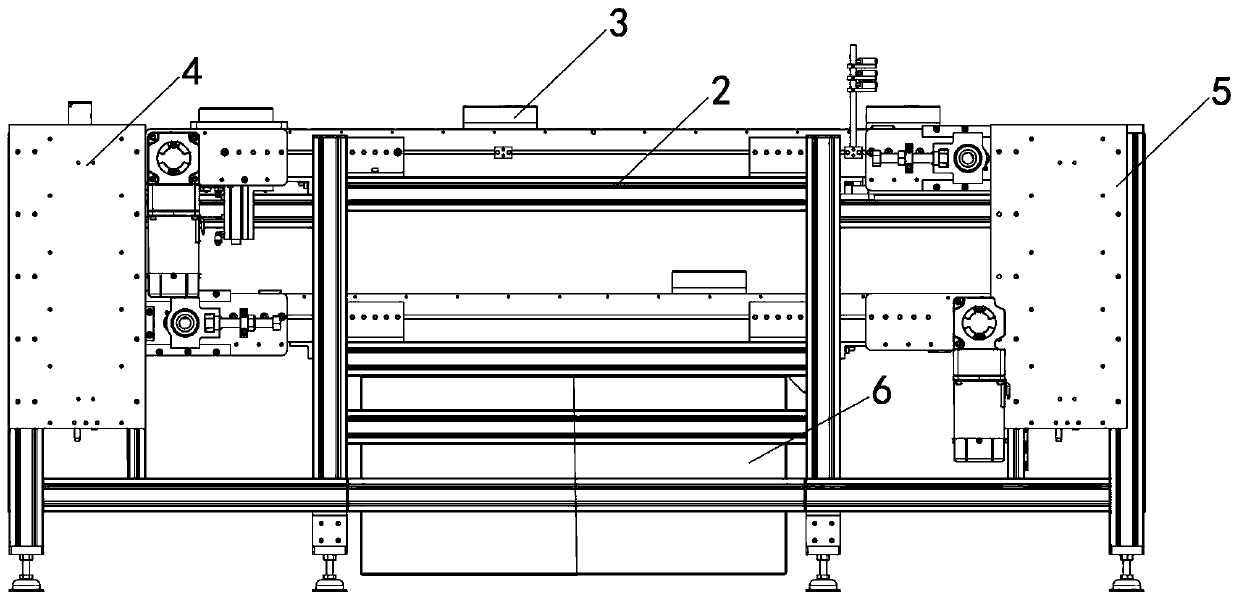 A transfer mechanism and method for processing robot tooling parts