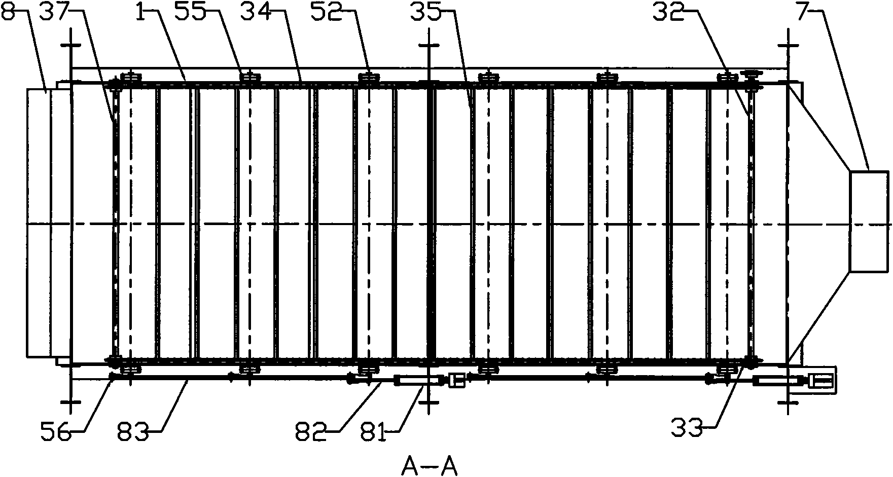 Fermentation process of bean dregs