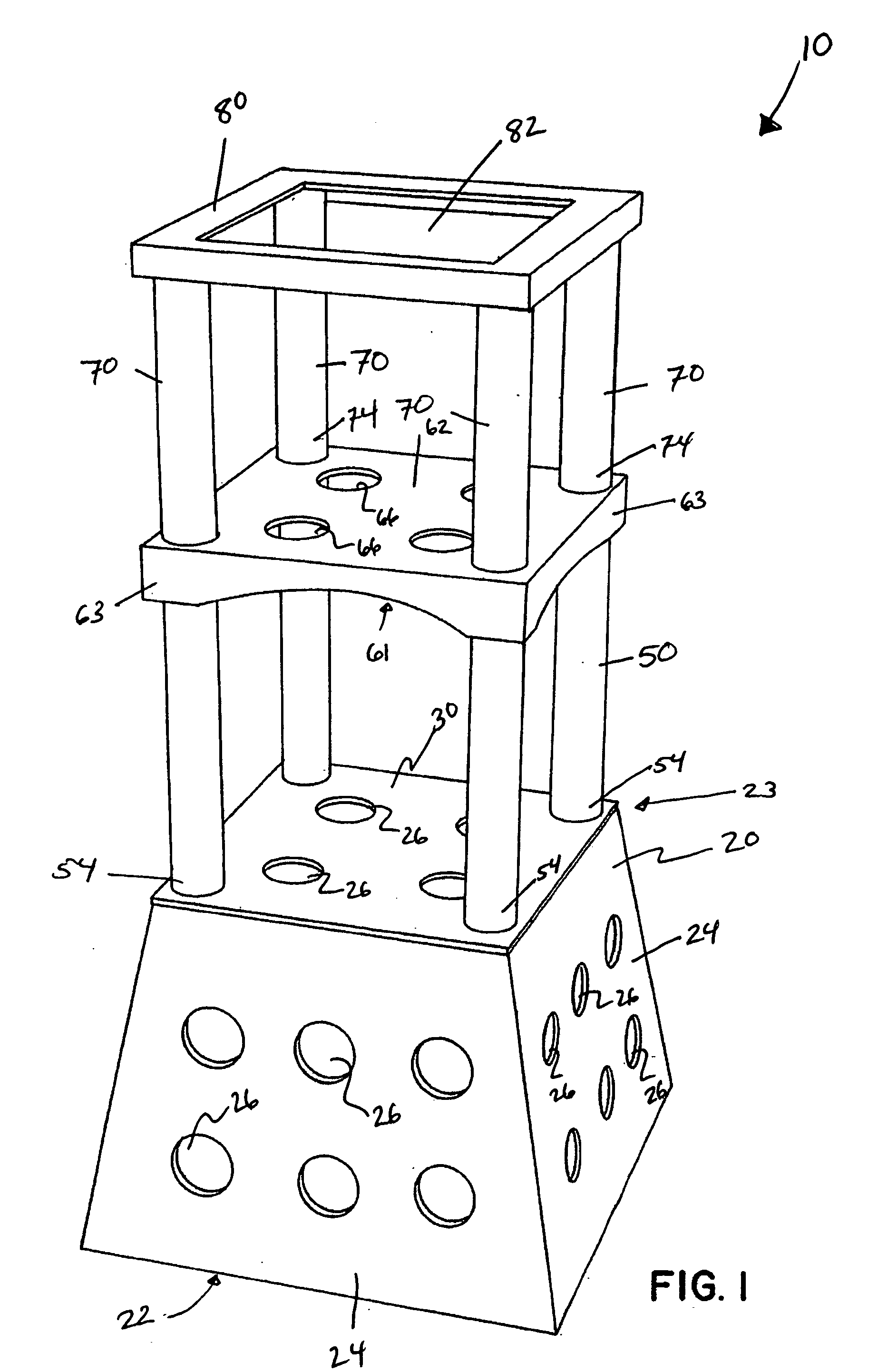 Modular aquatic plant support system