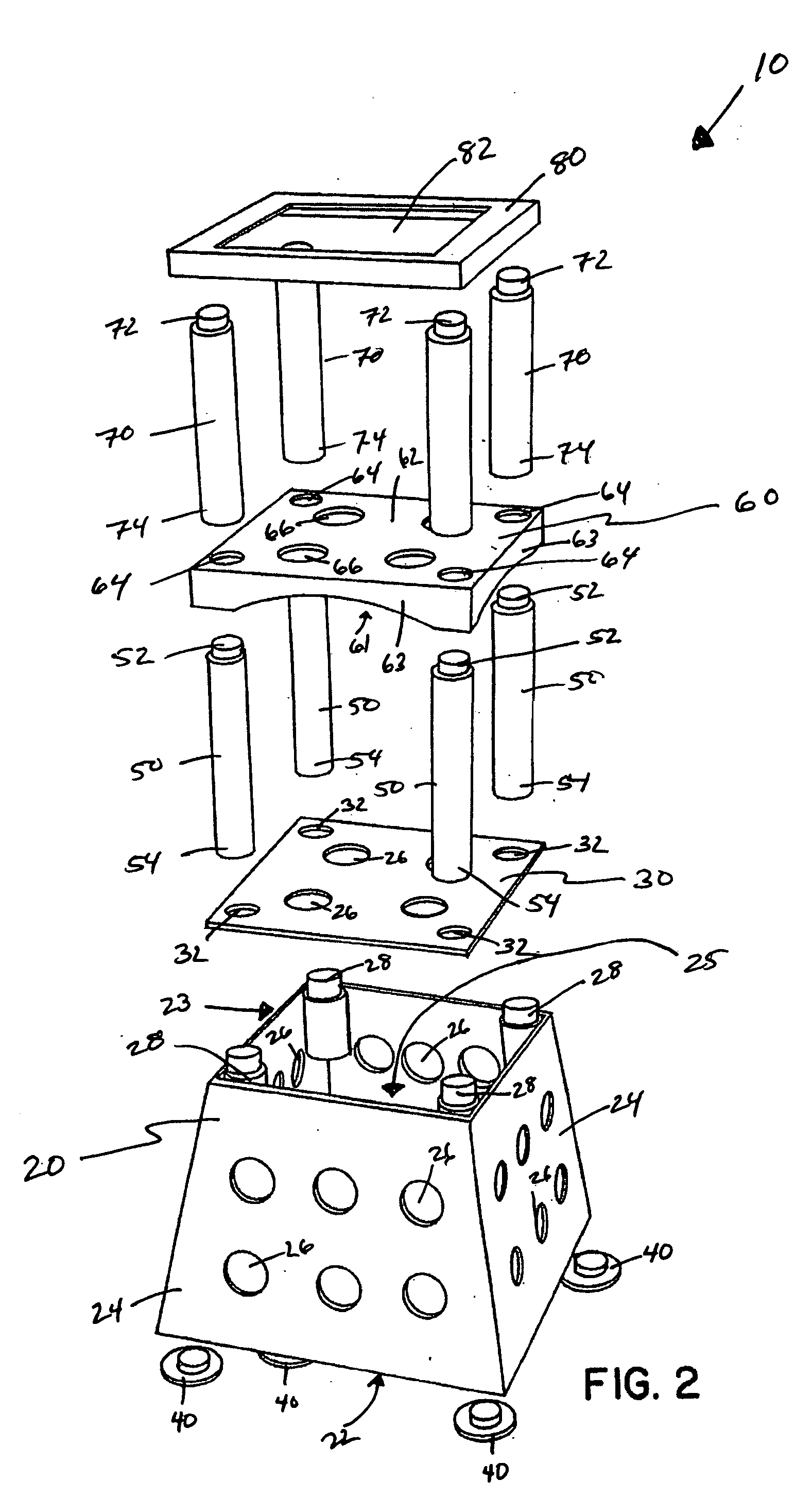 Modular aquatic plant support system