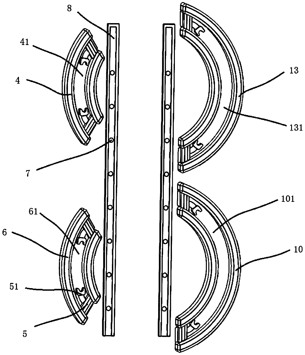 Surgical operation robot with multi-location operation