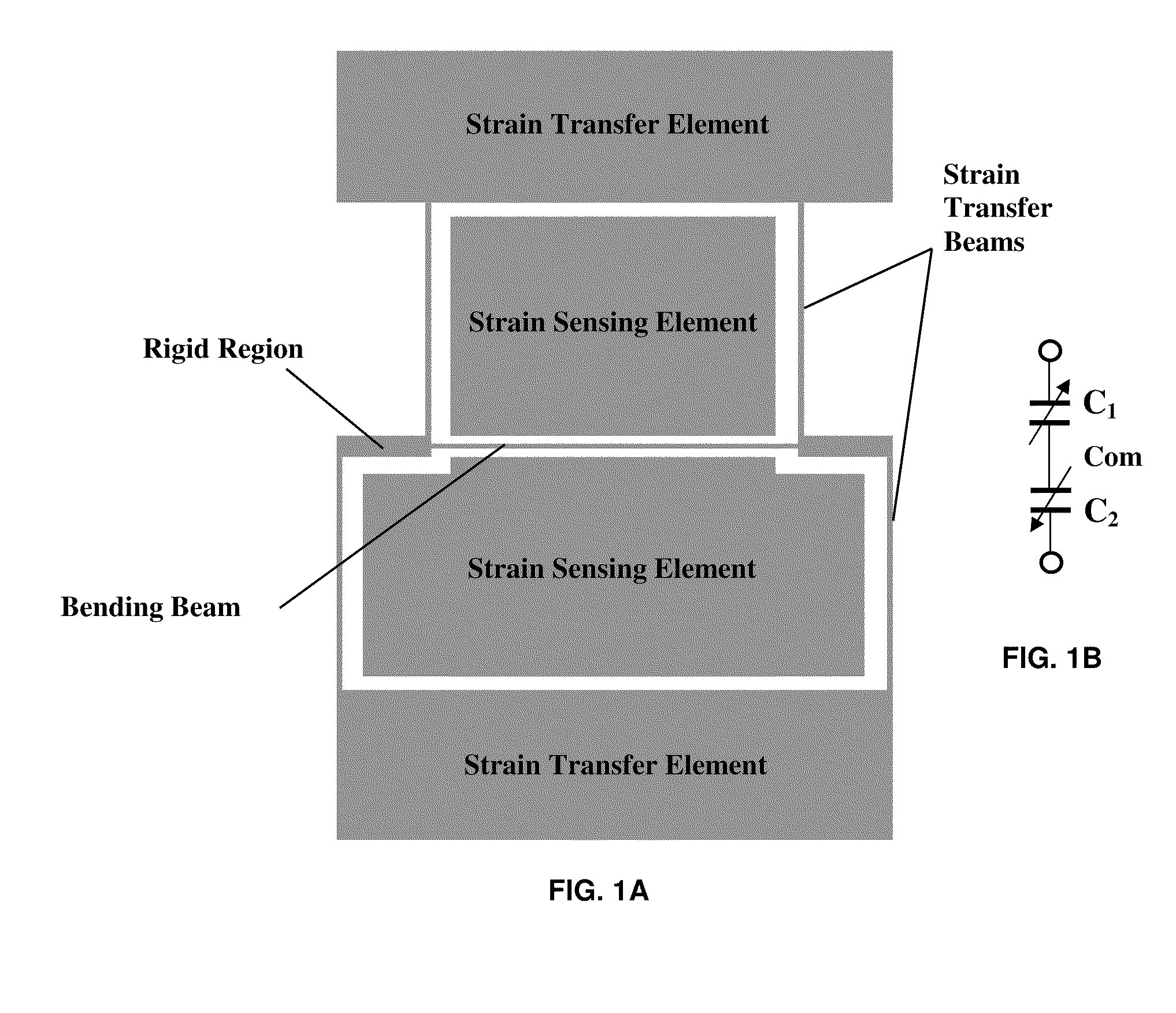 Capacitive strain sensor