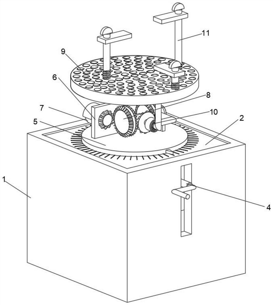 Universal inclined plane milling tool equipment for excavator