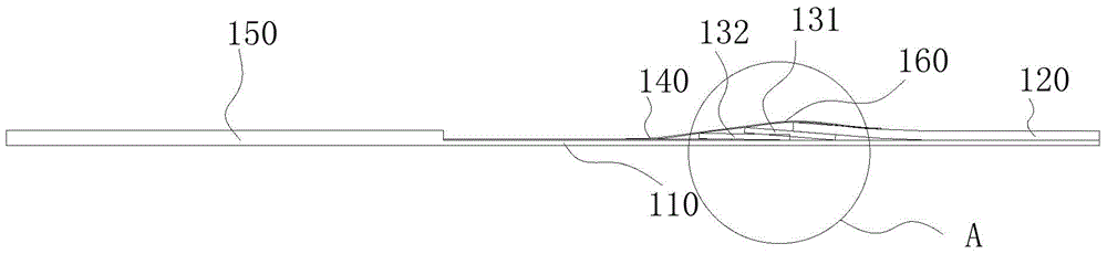 Liquid direction cup and detection test paper strip in liquid detection cup